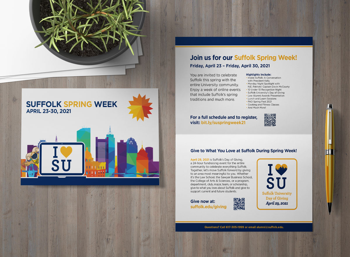 Building an identity for Giving Week | BCG Connect Client | Creative Marketing for Fundraisers